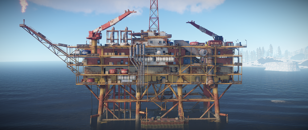 Rust - Large Oil Rig