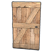 Rust- Wooden Door